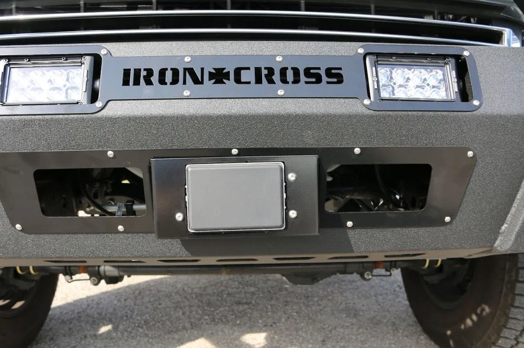 6000-4 – IRONCROSS Parking Aid Sensor Relocation Bracket, For Adaptive Cruise Control Sytem To Relocate To The Grille